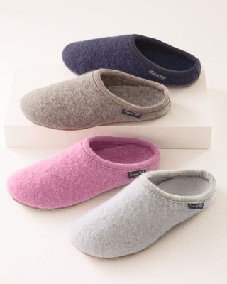 haflinger charisma flower slippers
