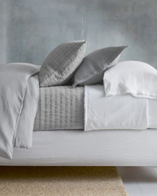 Mirage Washable Silk Quilt Sham And Pillow Cover Garnet Hill