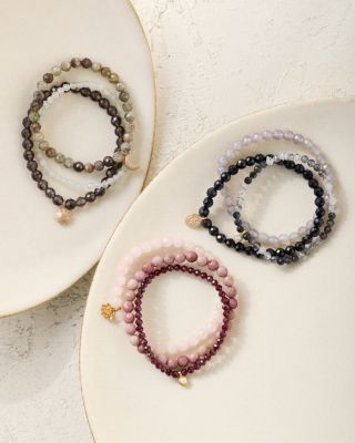 Satya Beaded Stretch Bracelets – Set of 3