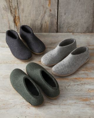 Glerups Men's Wool Slippers Hill