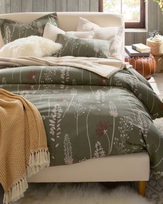 Flannel Duvet Cover Garnet Hill