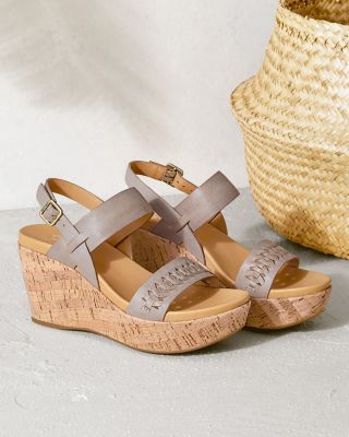 eliana crossover cork heels