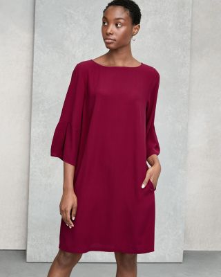 eileen fisher red dress