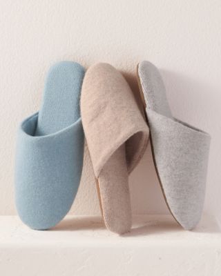 Cozy Cashmere Slides